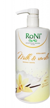 Крем-мило Milk & vanilla 1000г (дозатор)
