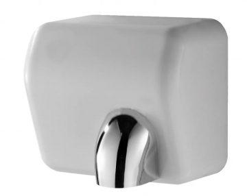 Електросушарка для рук, білий пластик