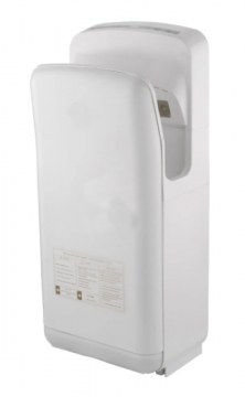 Електросушарка для рук, білий пластик