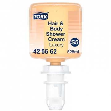 Tork Premium крем-мило для душу для тіла та волосся, 525 мл, S5